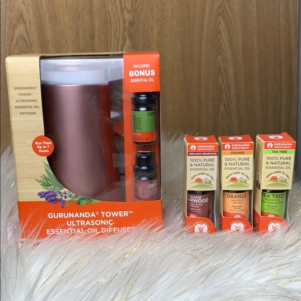 Essential Oil Diffuser Set - Guru Nanda